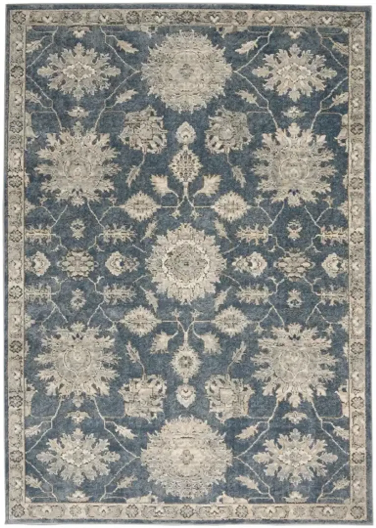 Makura Area Rug in Blue by Nourison