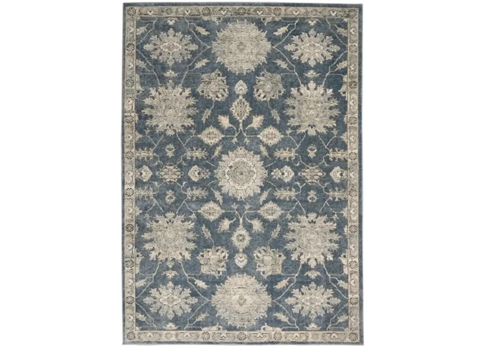 Makura Area Rug in Blue by Nourison