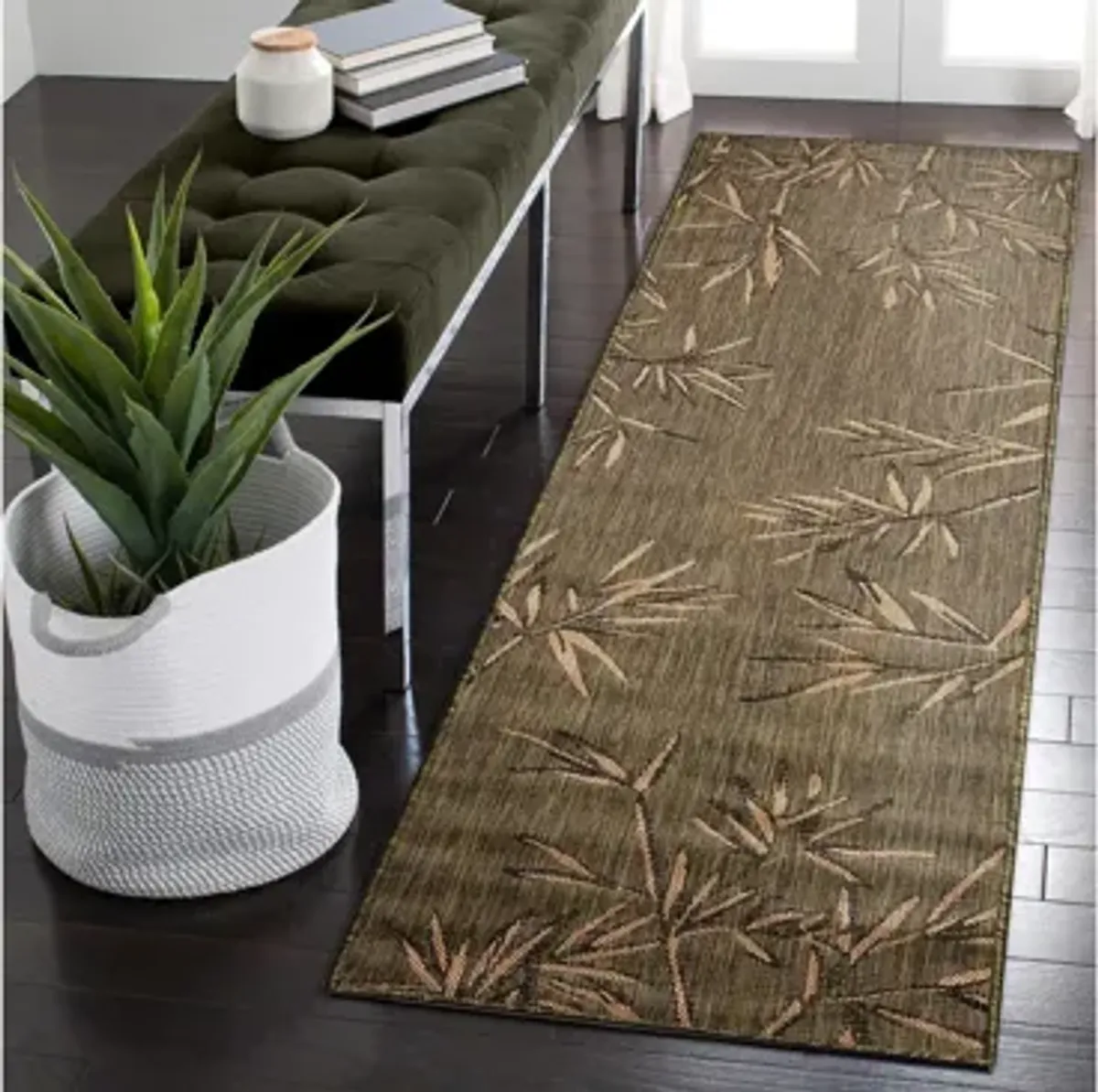 Carmel Bamboo Border Rug