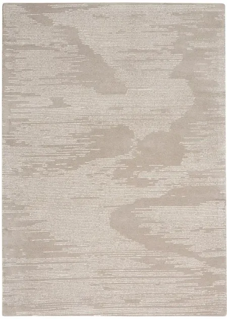 Madeline Area Rug in Taupe/Ivory by Nourison