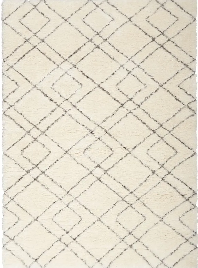 Channel Area Rug in Ivory by Nourison