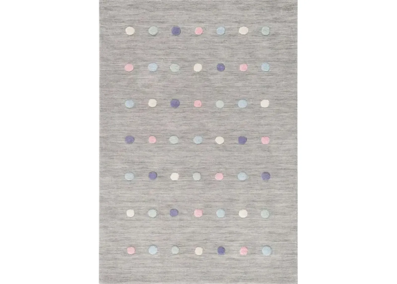 Avery Kid's Area Rug in Silver by Safavieh