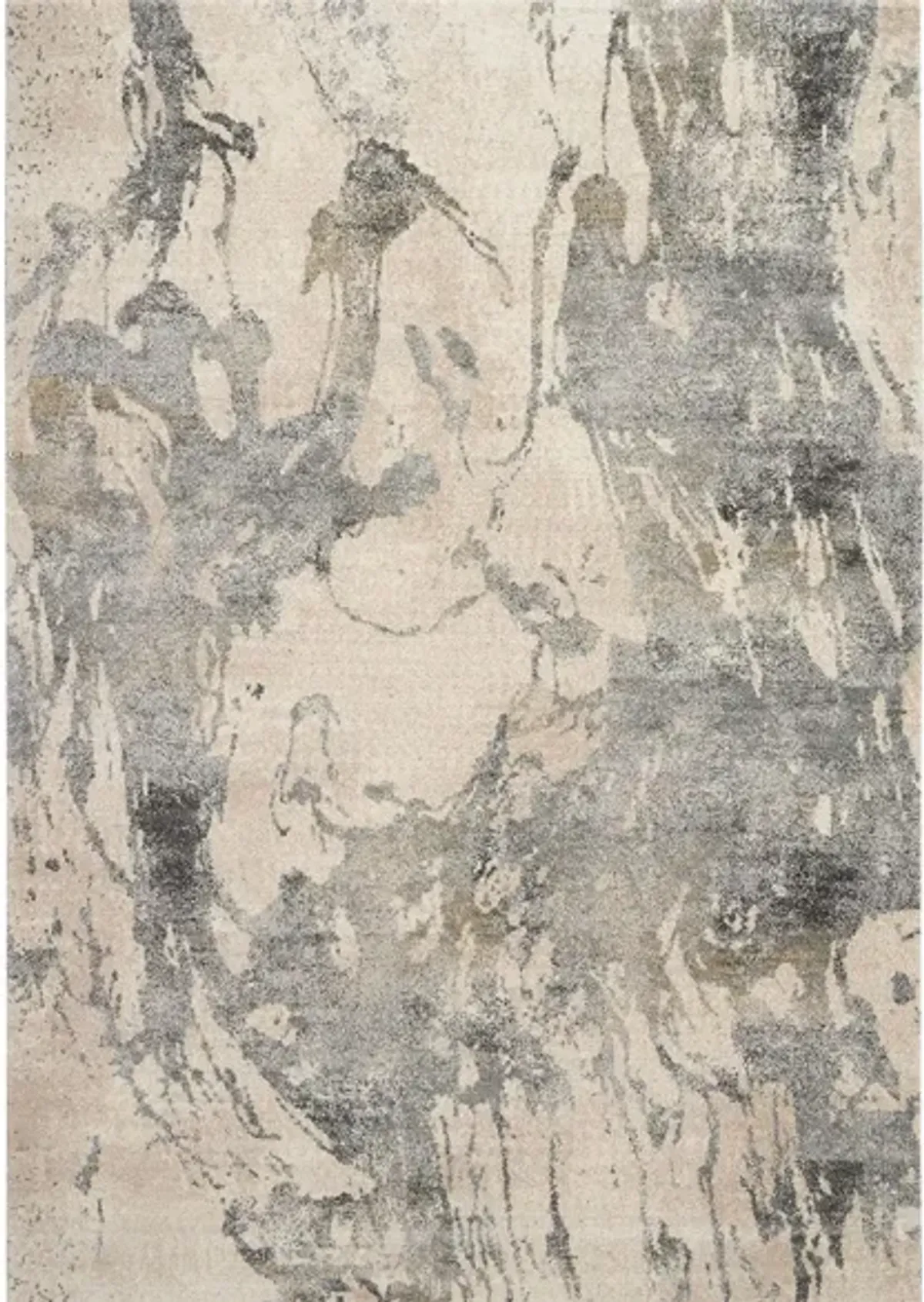 Hayden Area Rug in Cream Gray by Nourison