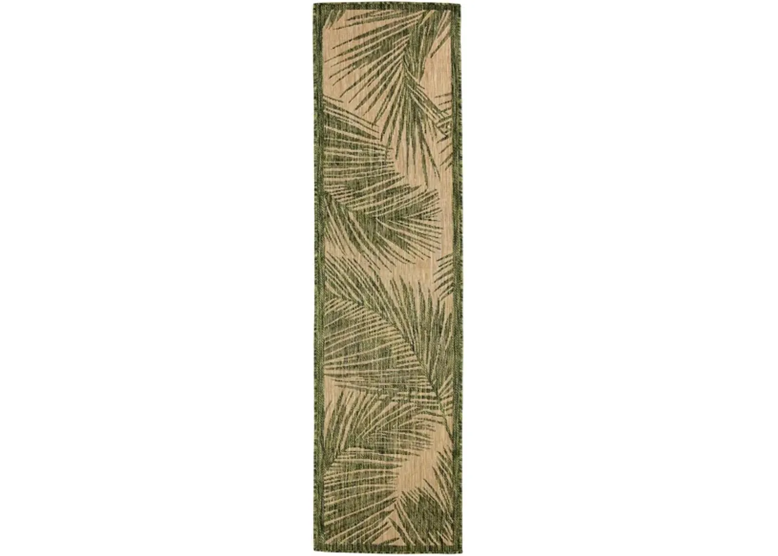 Carmel Fronds Rug in Green by Trans-Ocean Import Co Inc