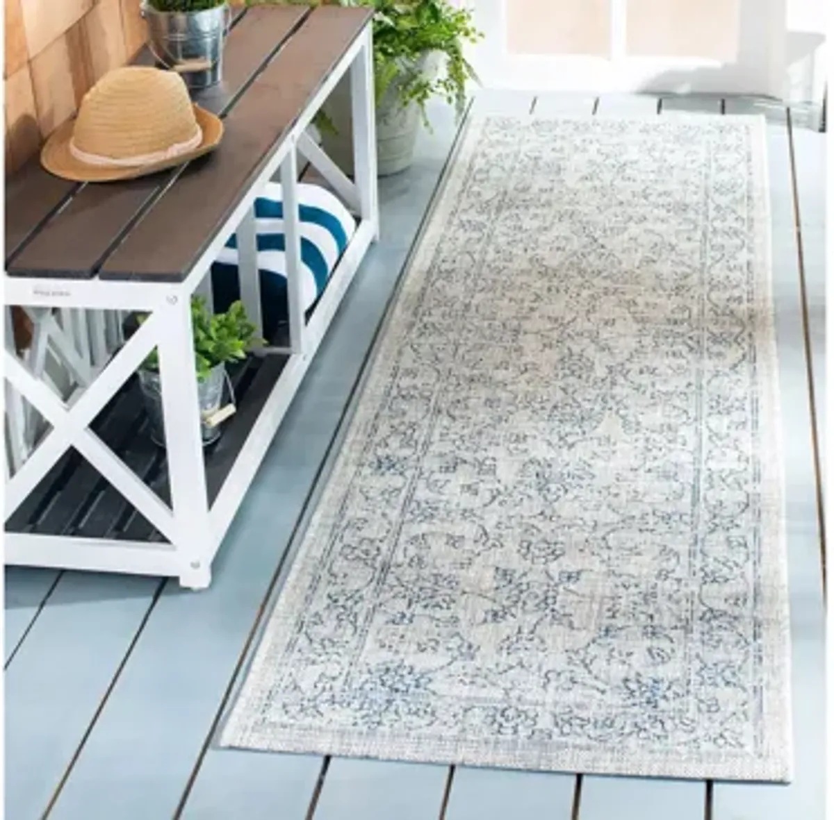 Courtyard Runner Rug