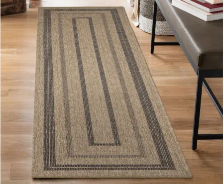 Sahara Indoor/Outdoor Rug in Natural by Trans-Ocean Import Co Inc