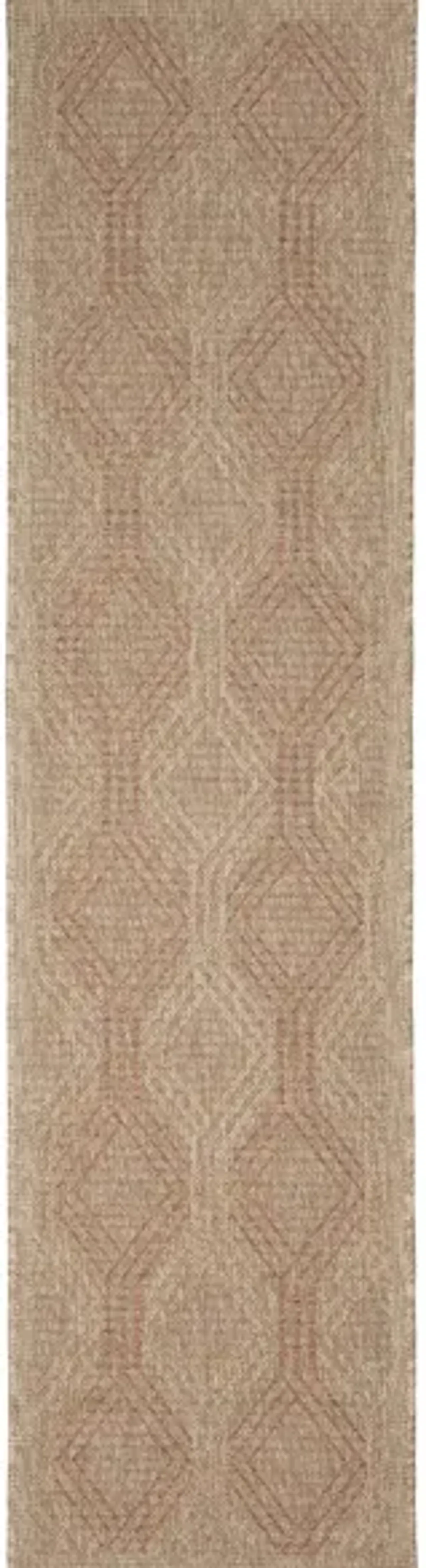 Sahara Indoor/Outdoor Rug in Terracotta by Trans-Ocean Import Co Inc