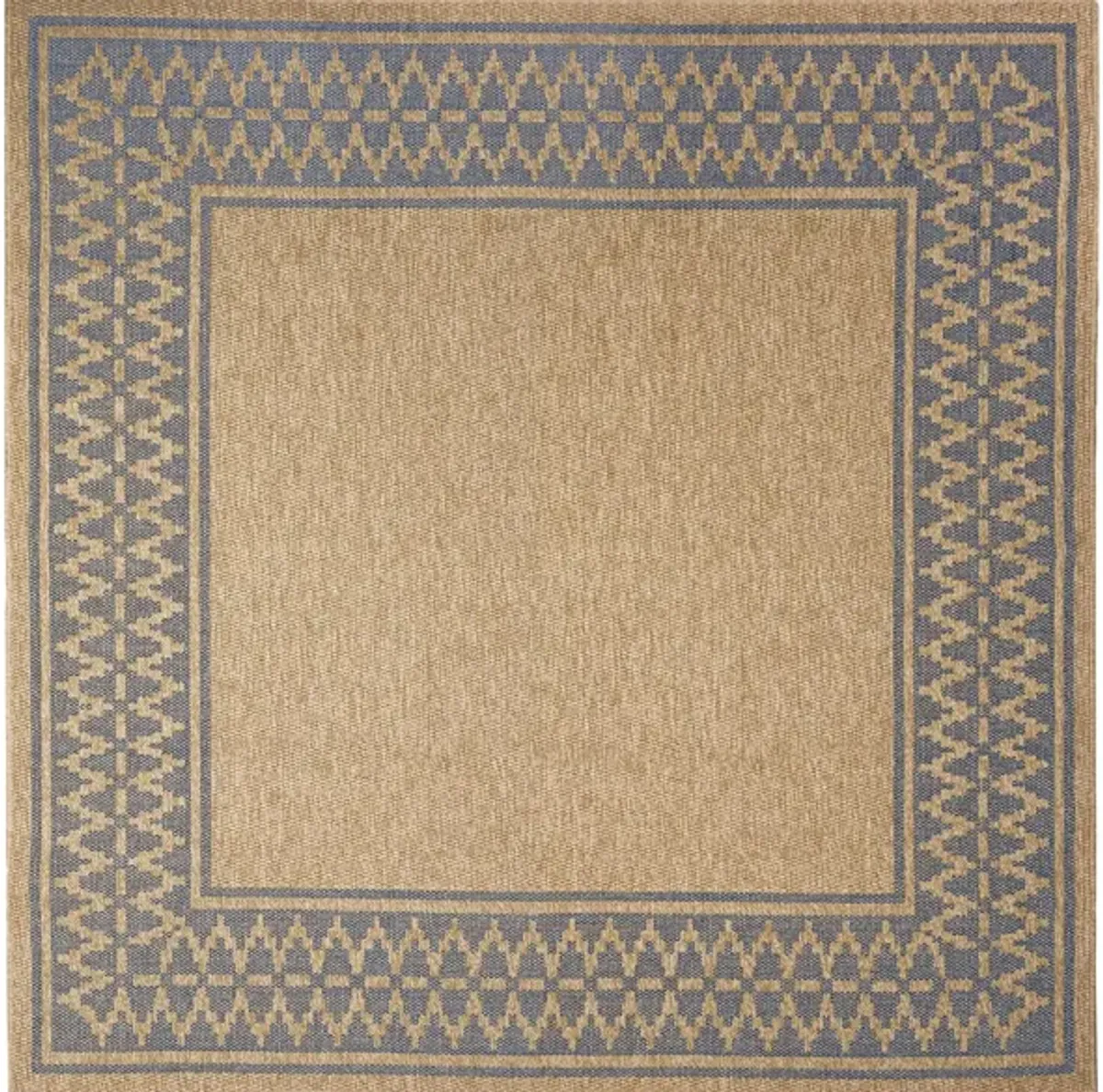 Sahara Indoor/Outdoor Rug in Navy by Trans-Ocean Import Co Inc