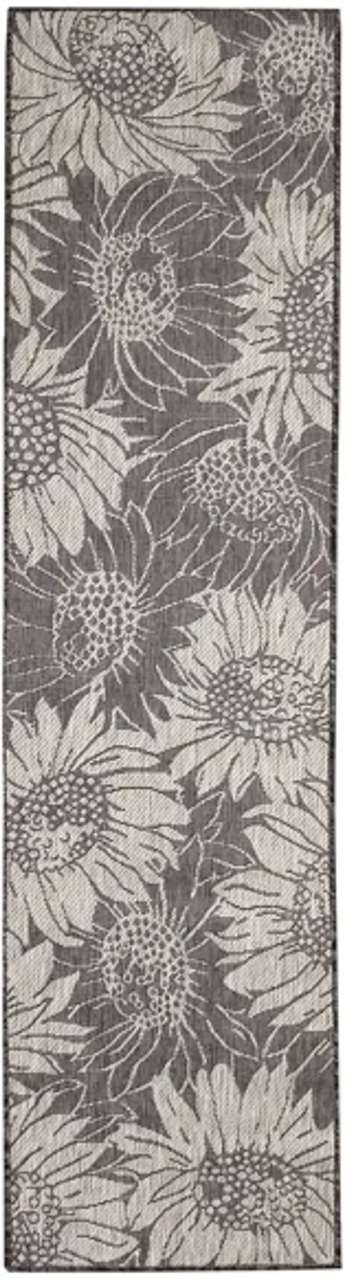 Carmel Sunflower Field Rug in Black by Trans-Ocean Import Co Inc