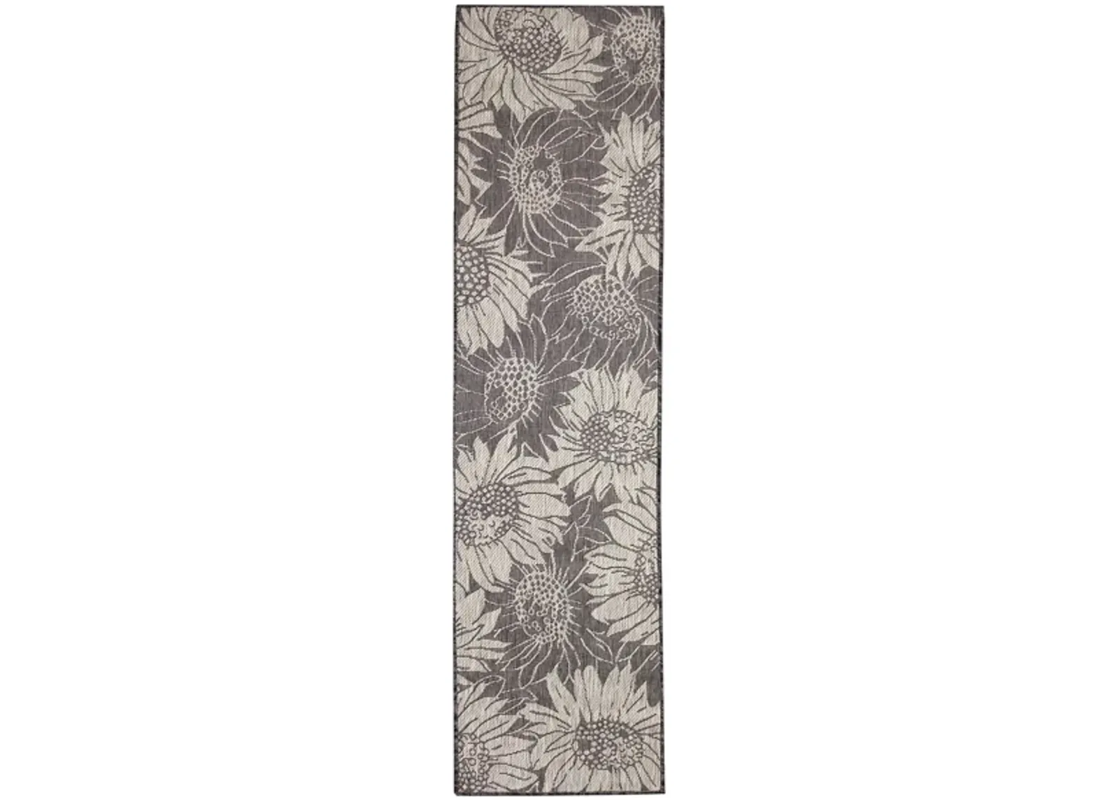 Carmel Sunflower Field Rug in Black by Trans-Ocean Import Co Inc