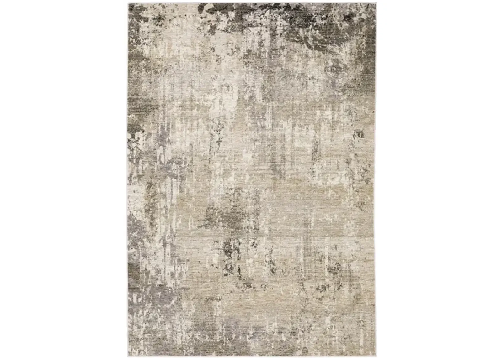 Nelson Area Rug in Beige/Grey by Bellanest