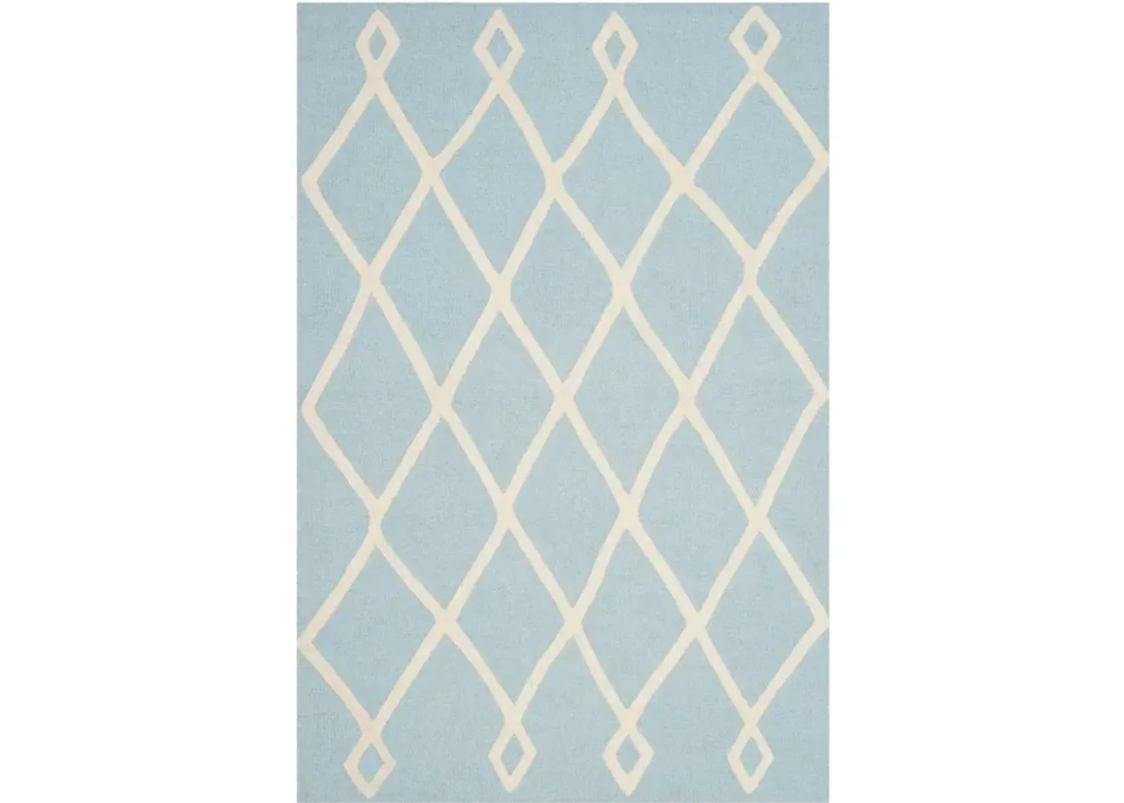 Kayson Kid's Area Rug in Mint & Ivory by Safavieh