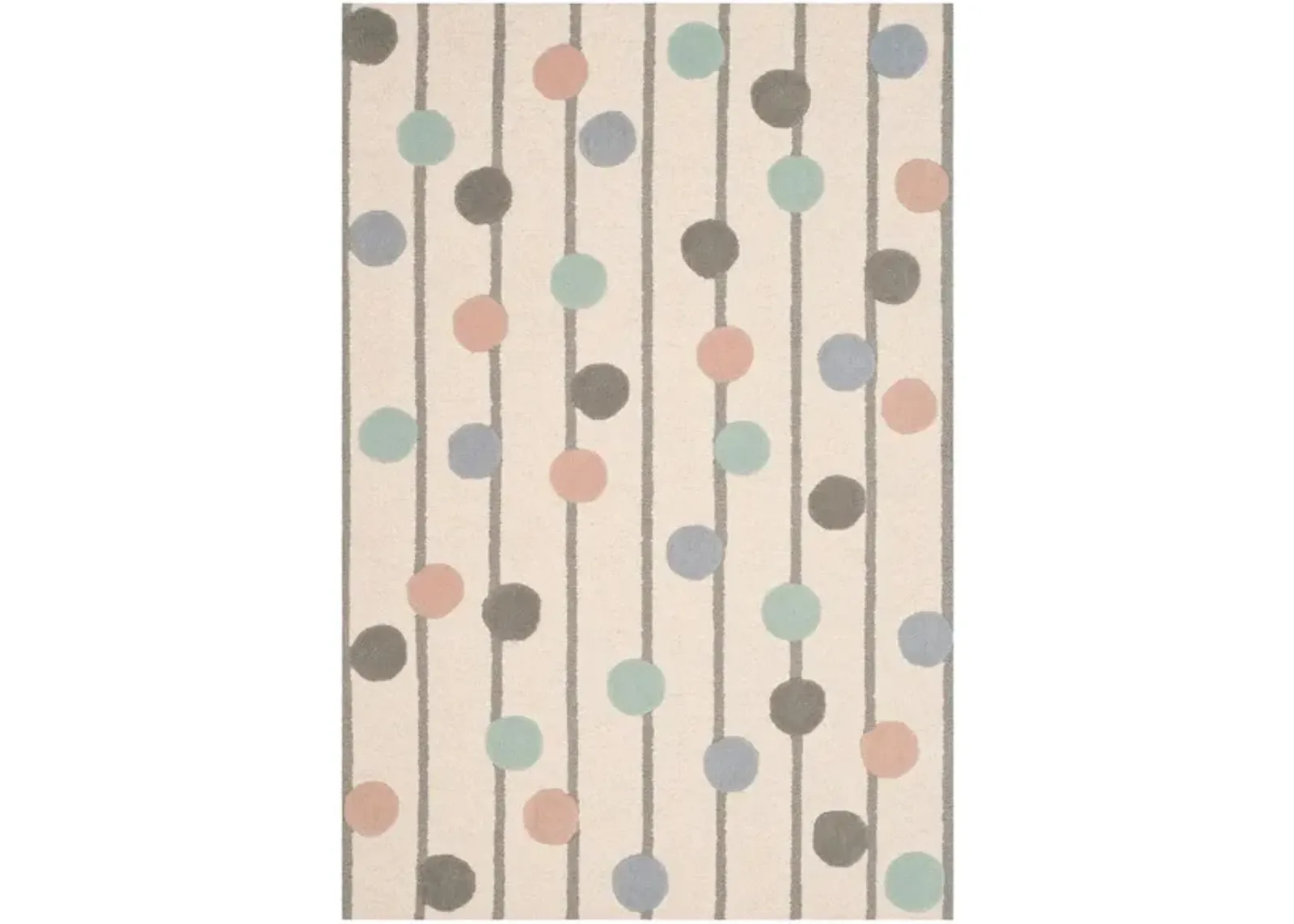 Rory Kid's Area Rug in Ivory & Multi by Safavieh