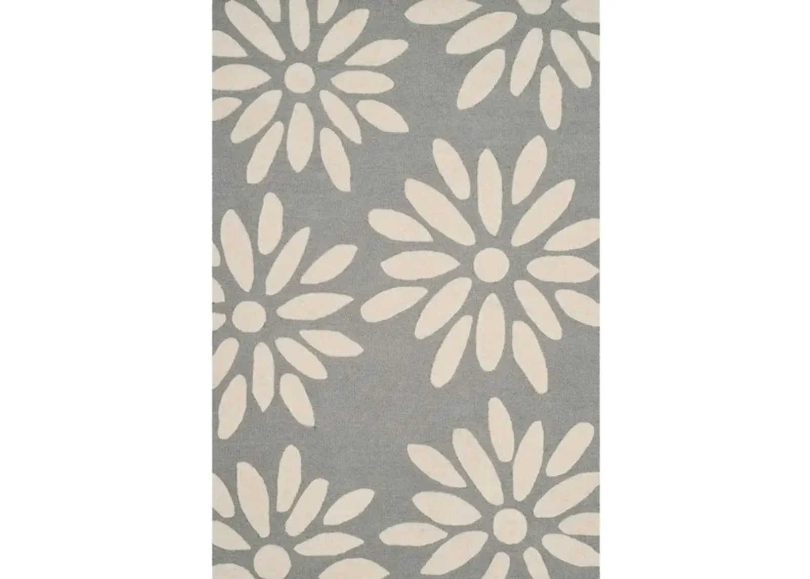 Brandon Kid's Area Rug in Gray/Ivory by Safavieh