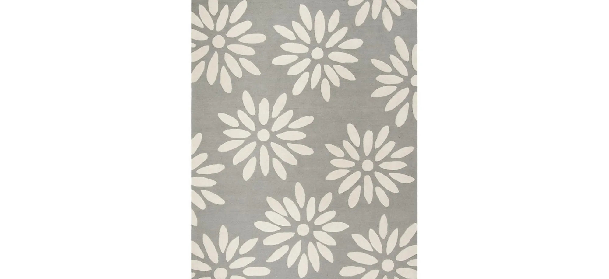 Brandon Kid's Area Rug in Gray/Ivory by Safavieh