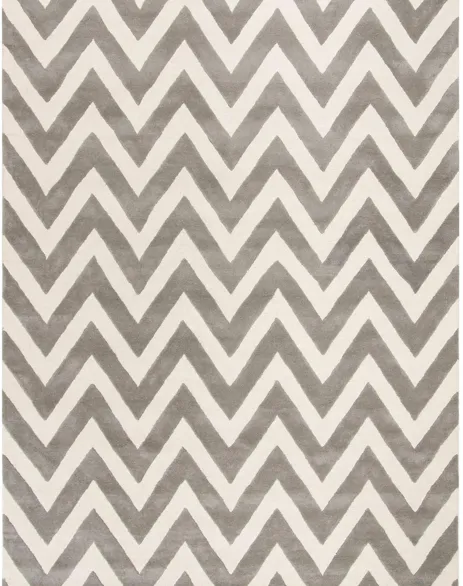 Argota Kid's Area Rug in Gray/Ivory by Safavieh