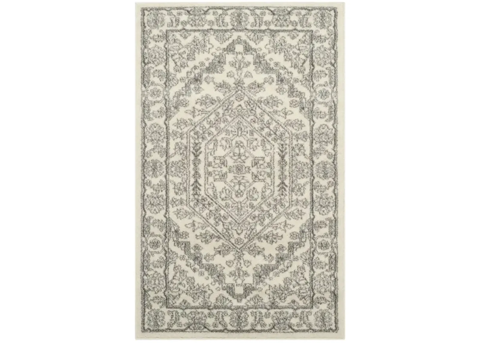 Adirondack Area Rug in Ivory/Silver by Safavieh