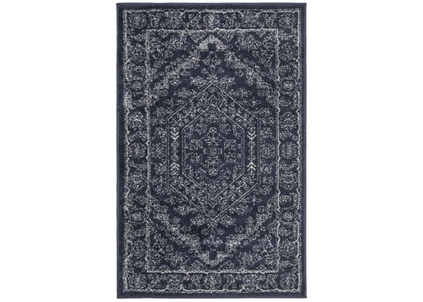 Adirondack Area Rug in Navy/Ivory by Safavieh