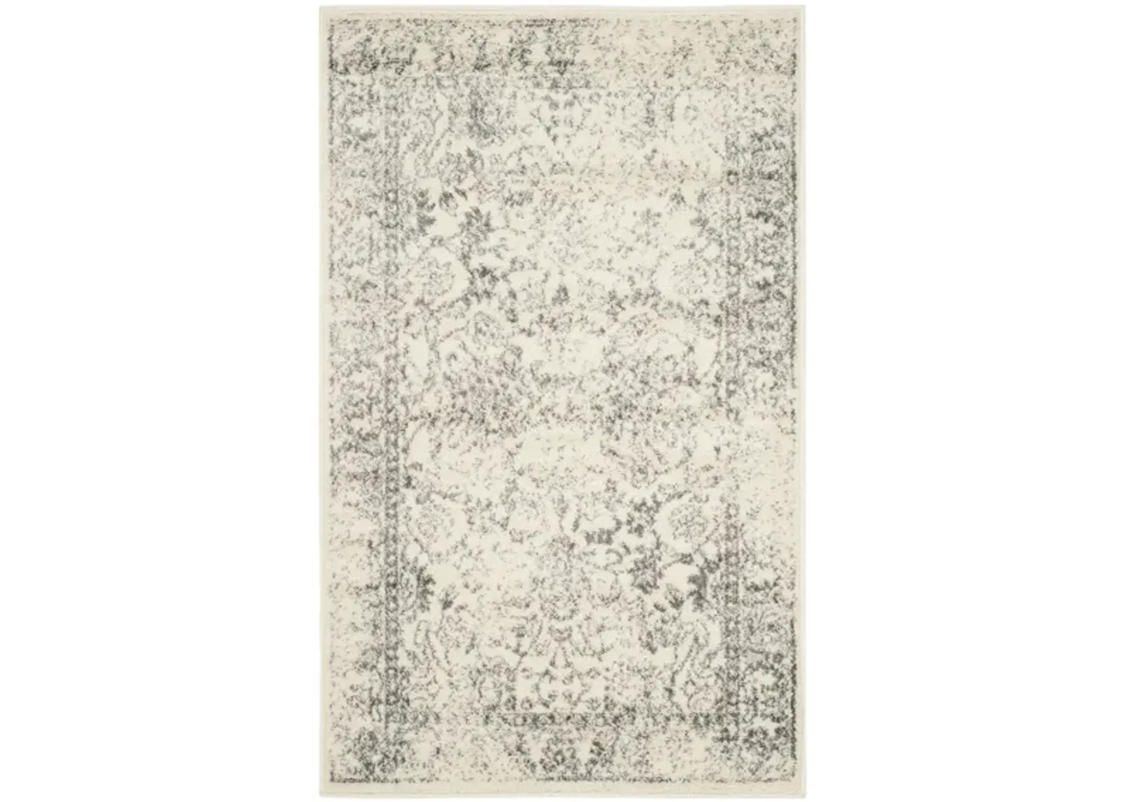 Adirondack Area Rug in Ivory/Silver by Safavieh