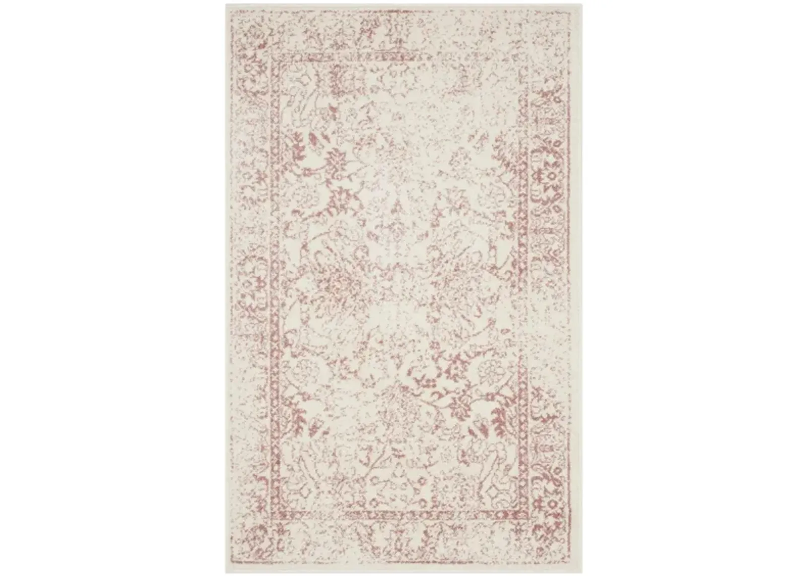 Adirondack Area Rug in Ivory/Rose by Safavieh