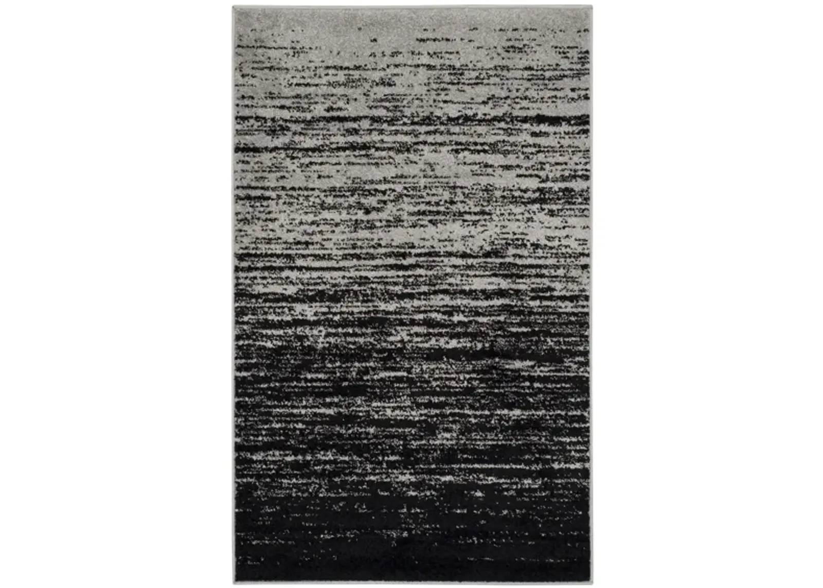 Adirondack Area Rug in Silver/Black by Safavieh