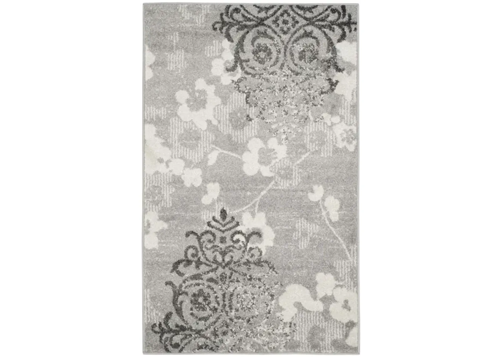 Adirondack Area Rug in Silver/Ivory by Safavieh