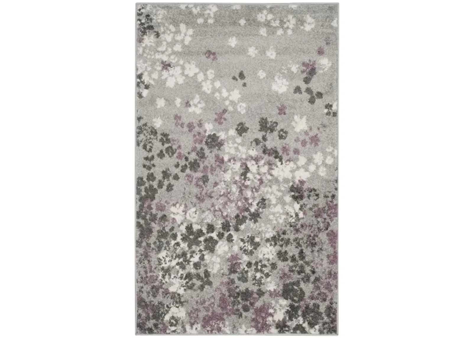 Adirondack Area Rug in Light Gray/Purple by Safavieh