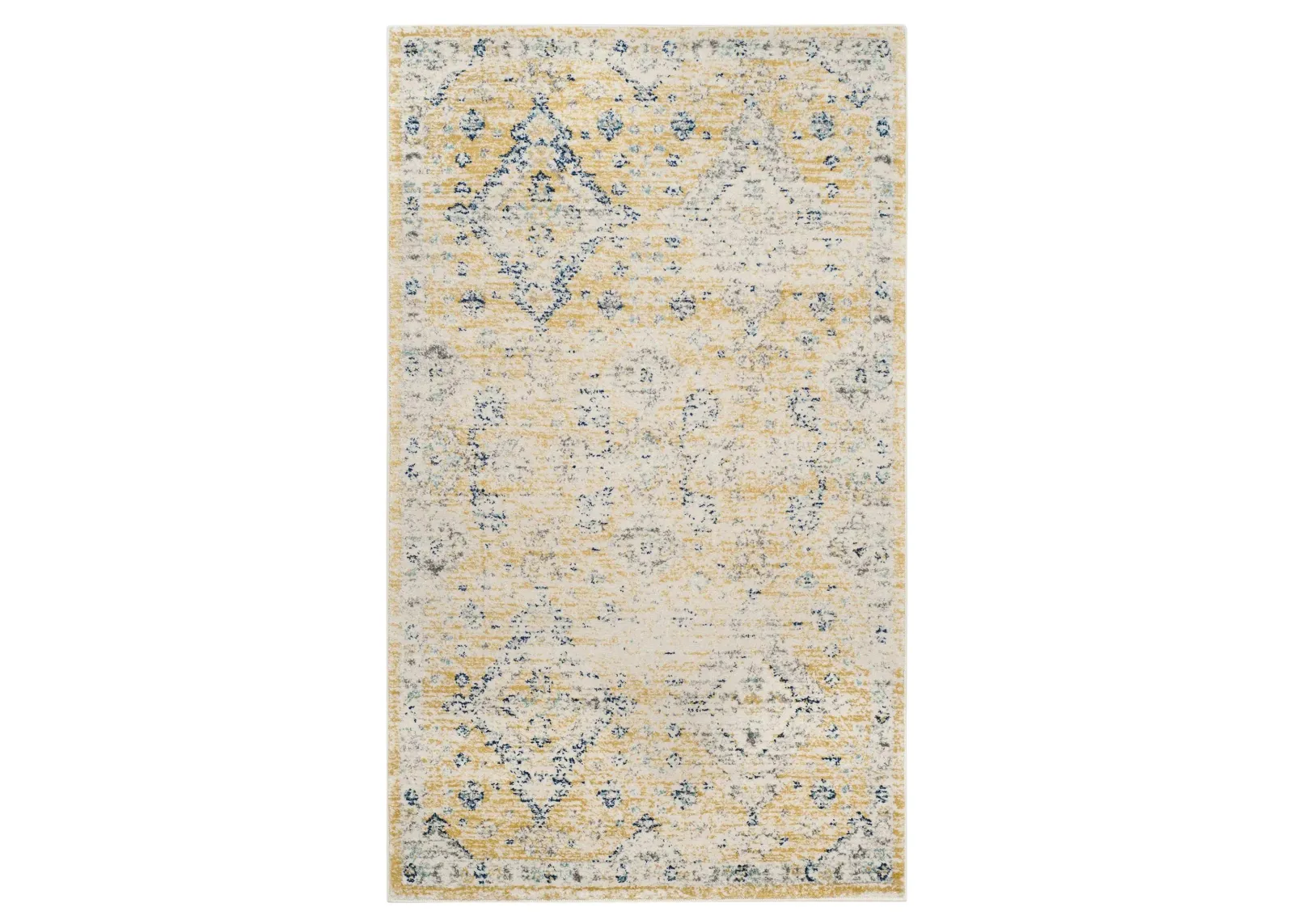 Evoke Area Rug in Gold/Ivory by Safavieh