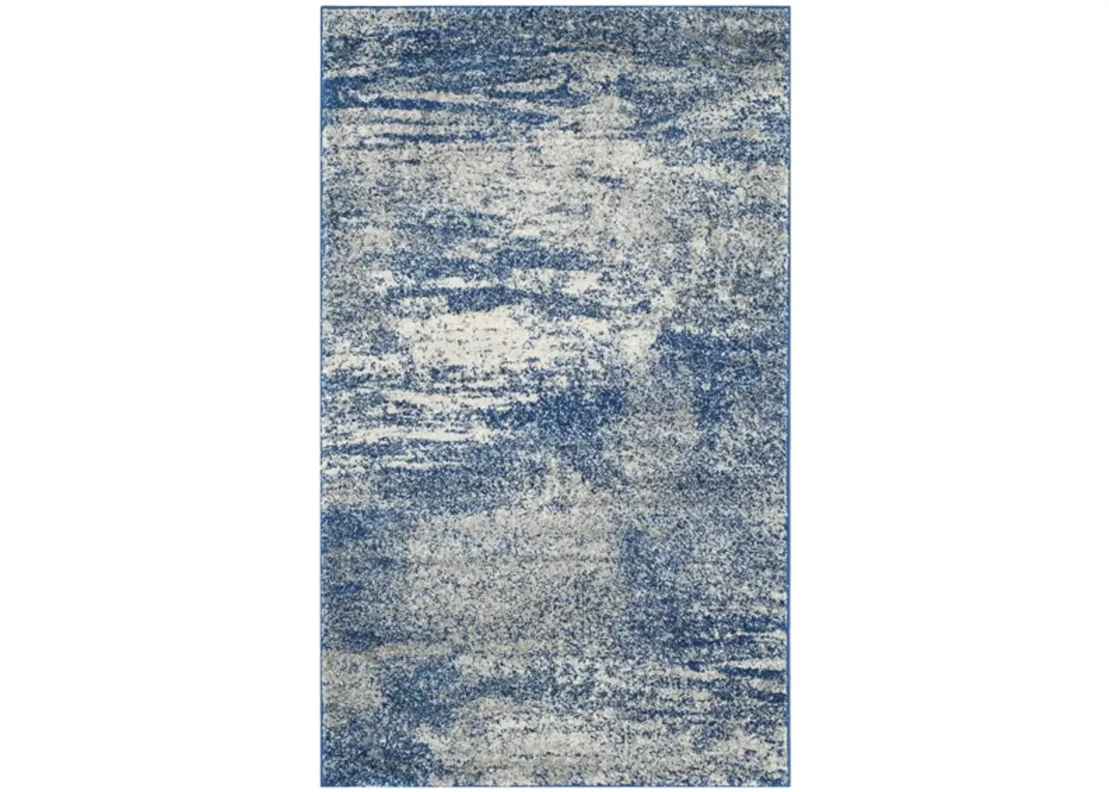 Evoke Area Rug in Navy/Ivory by Safavieh