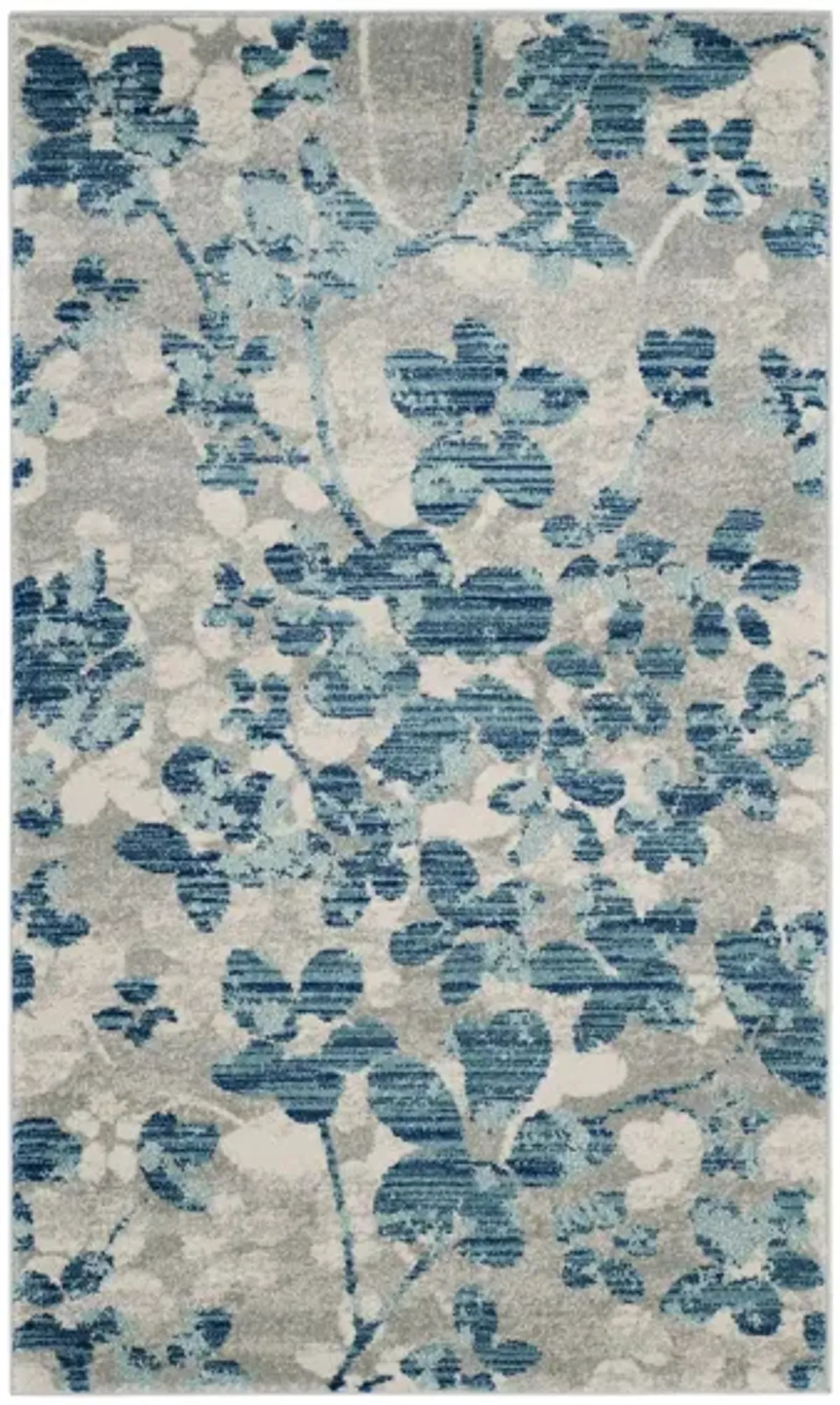 Evoke Area Rug in Gray/Light Blue by Safavieh