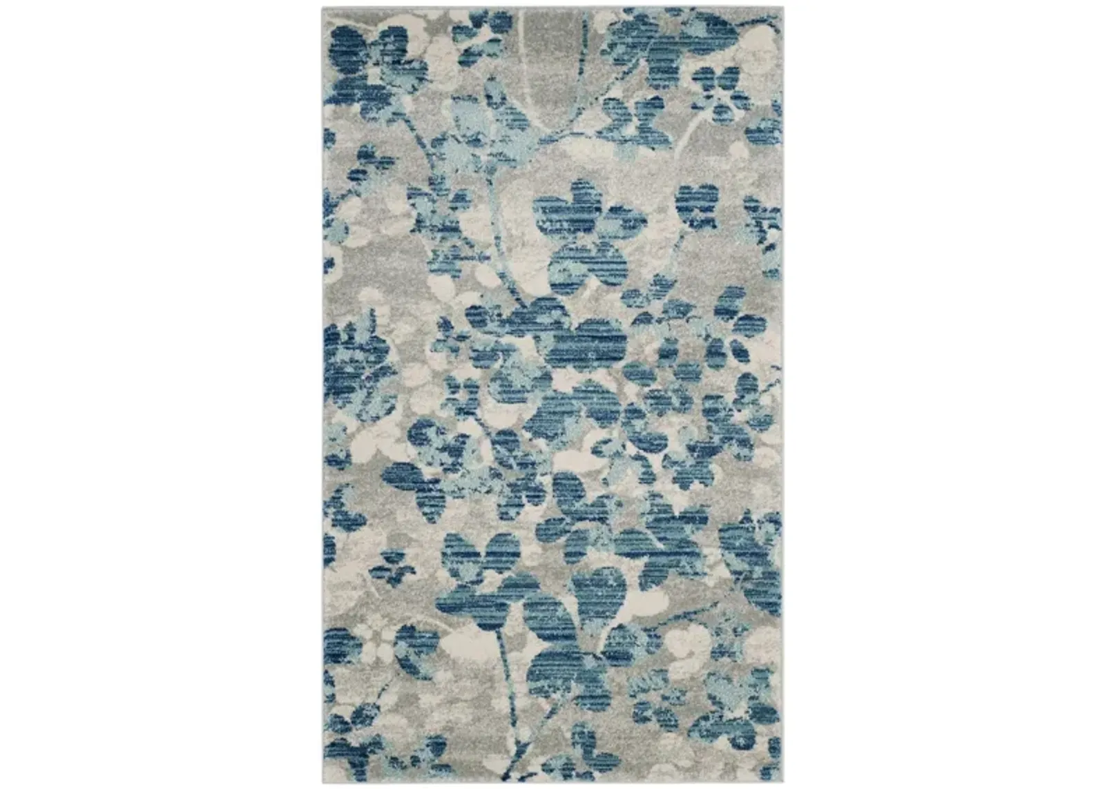 Evoke Area Rug in Gray/Light Blue by Safavieh