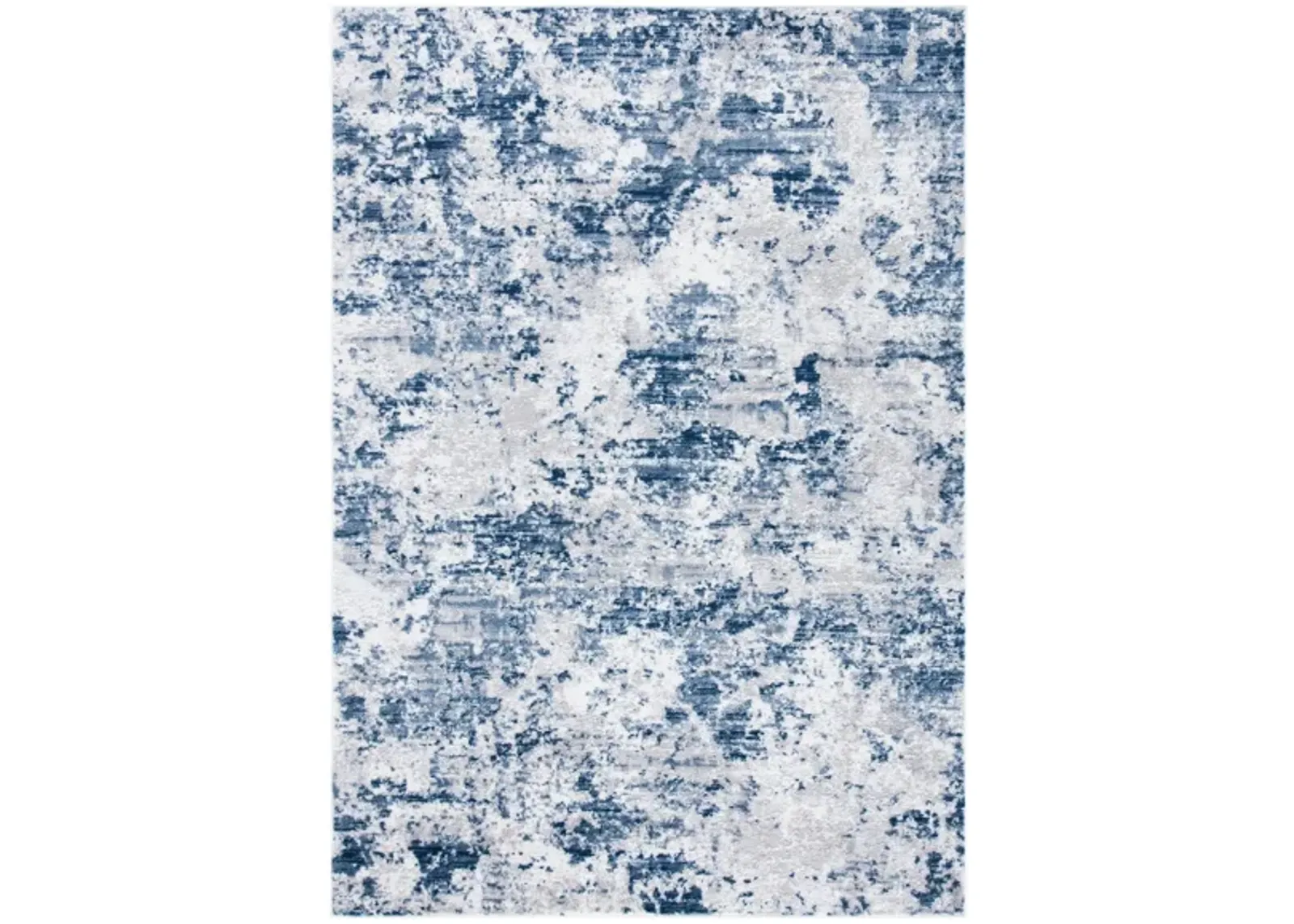 Amelia Area Rug in Navy / Gray by Safavieh