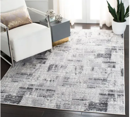 Amelia Area Rug in Gray / Charcoal by Safavieh