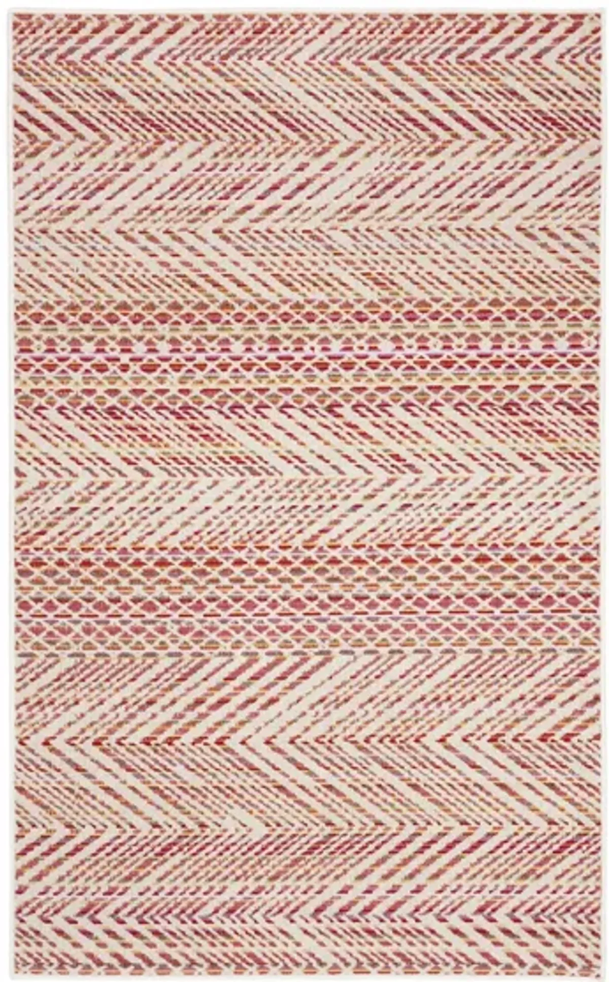 Montage I Area Rug in Pink & Multi by Safavieh