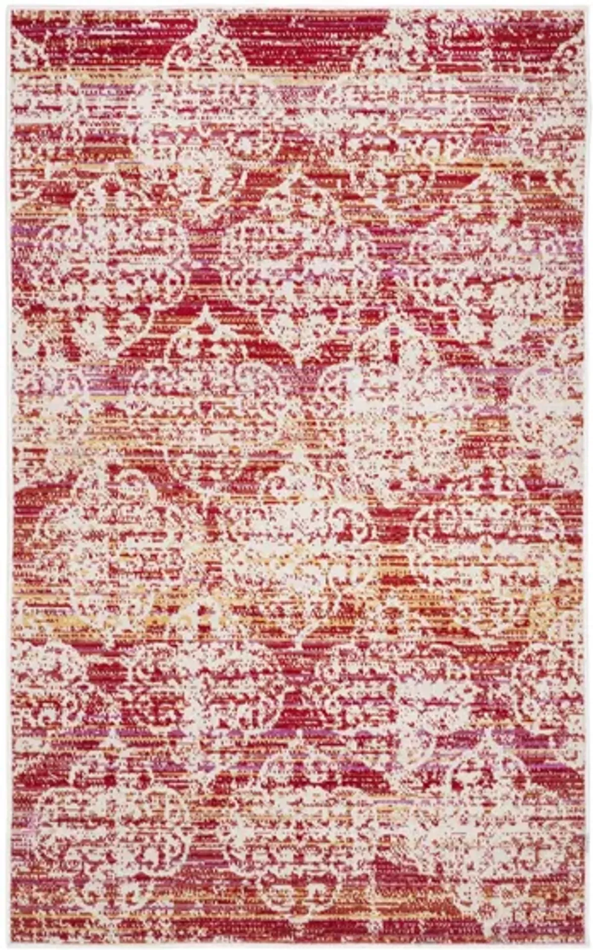 Montage I Area Rug in Pink & Multi by Safavieh