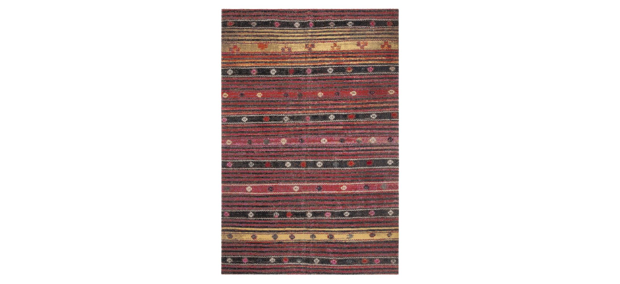 Montage II Area Rug in Rust & Multi by Safavieh