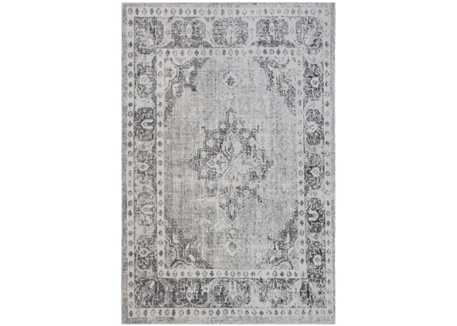 Montage IV Area Rug in Gray & Ivory by Safavieh