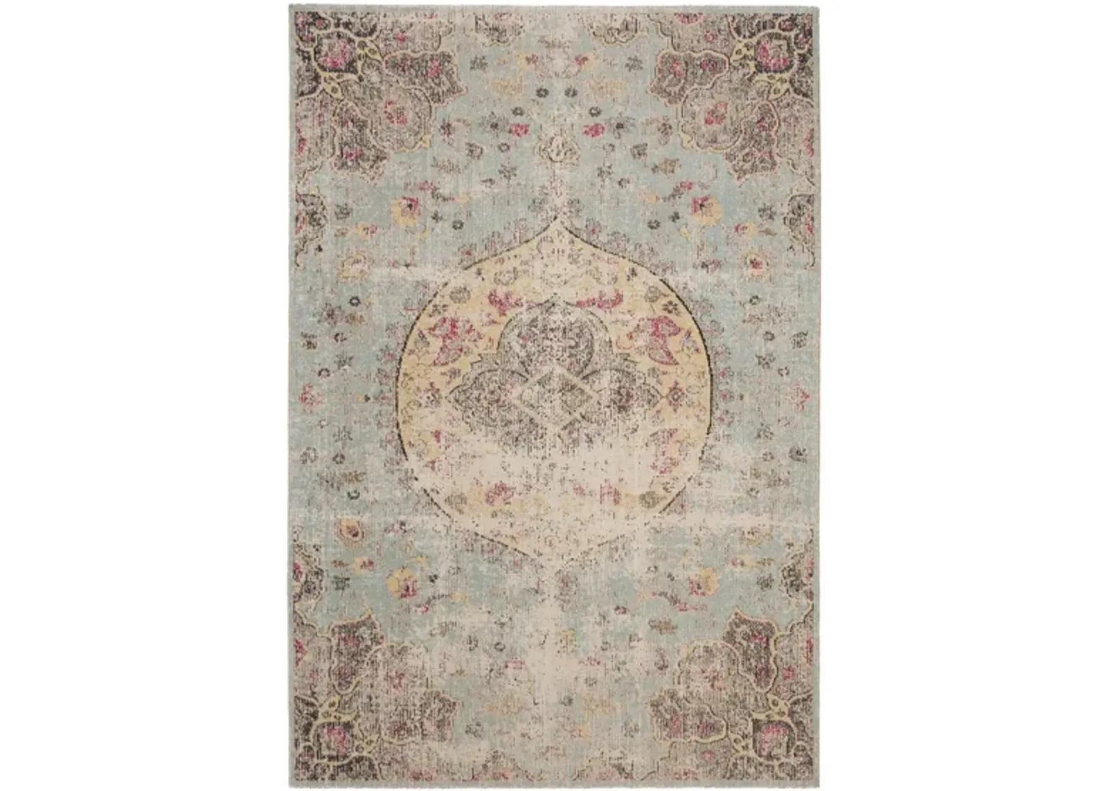 Montage IV Area Rug in Blue & Multi by Safavieh