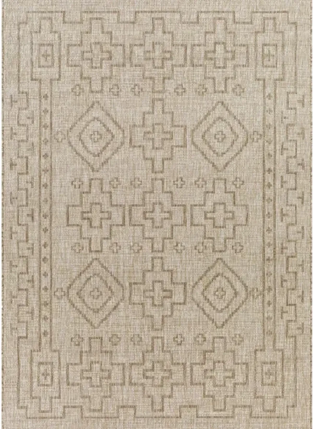 Tuareg Area Rug in Taupe, Khaki, Sage, Light Grey, Grey, Camel, Medium Grey, Brick, Beige, Tan by Surya