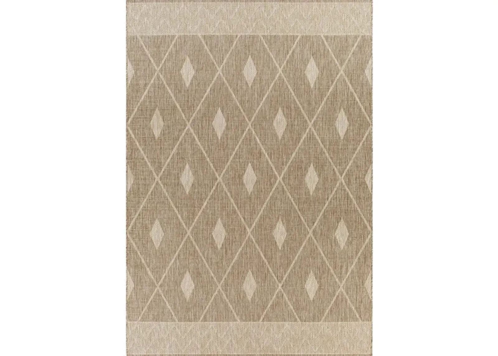 Tuareg Area Rug in Off-White, Tan, Taupe by Surya