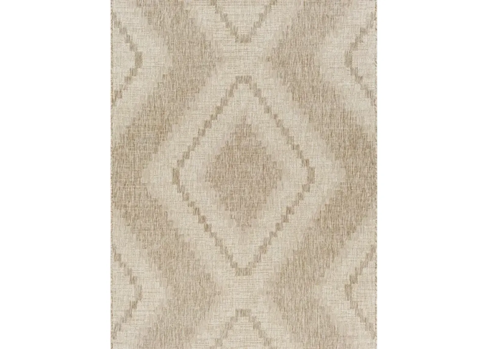 Tuareg Area Rug in Cream, Camel, Beige by Surya