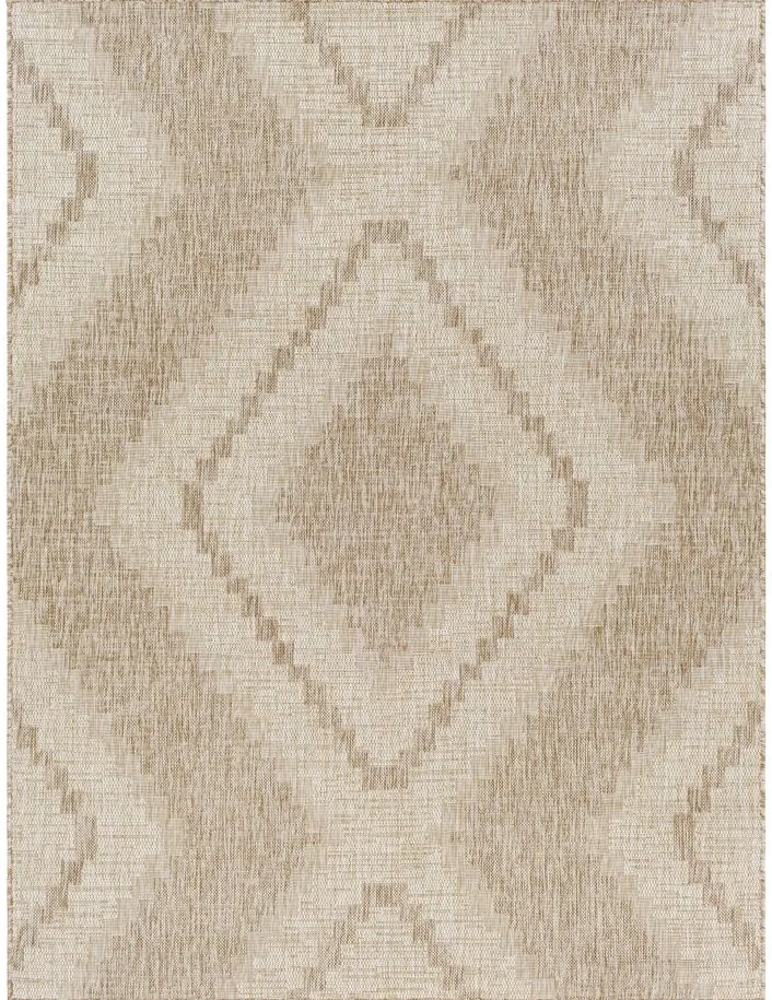 Tuareg Area Rug in Cream, Camel, Beige by Surya