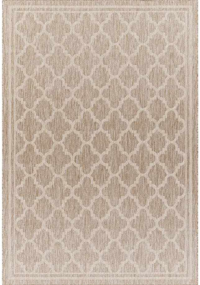 Tuareg Area Rug in Brown, Tan, Cream by Surya