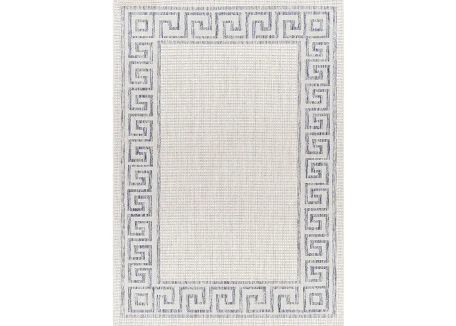 Tuareg Area Rug in Cream, Denim Blue by Surya