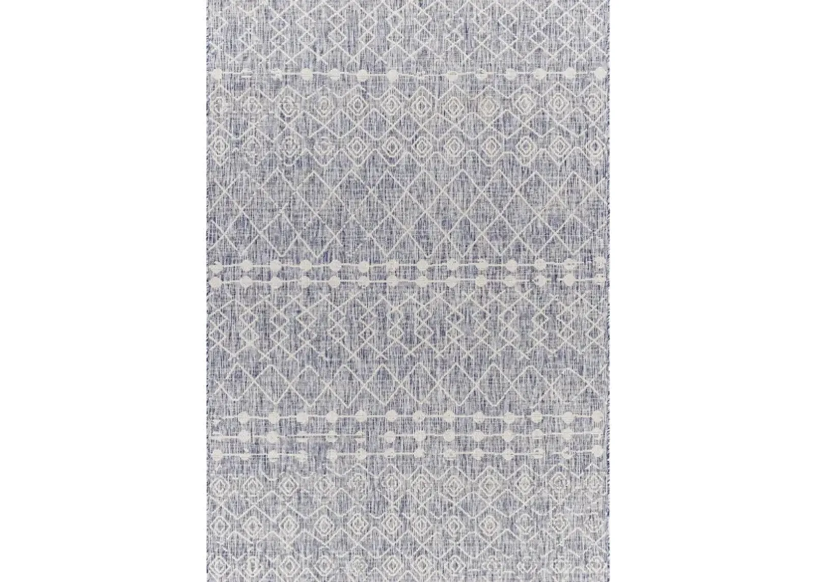 Tuareg Area Rug in Cream, Denim Blue by Surya