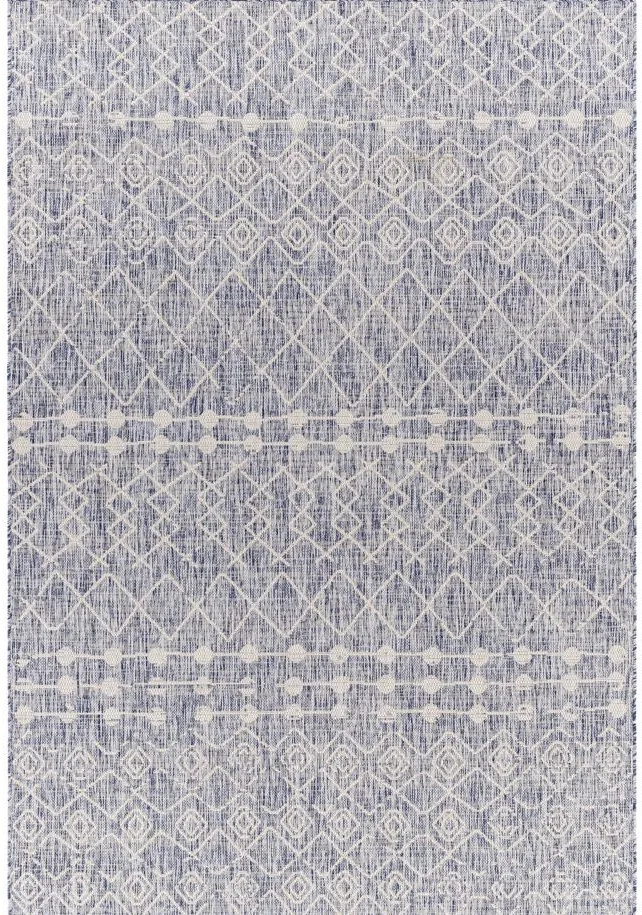 Tuareg Area Rug in Cream, Denim Blue by Surya