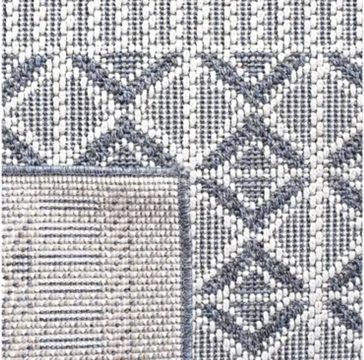 Bermuda Geometric Indoor/Outdoor Round Area Rug