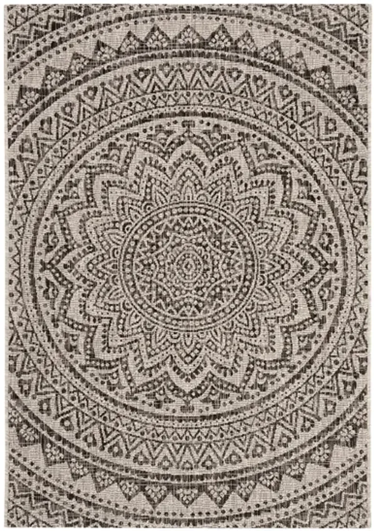 Courtyard Mandala Indoor/Outdoor Area Rug