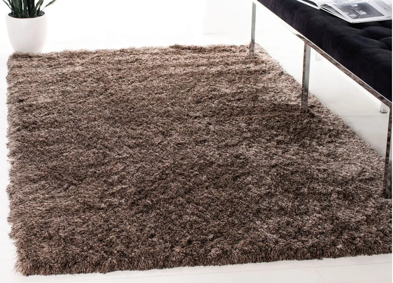 Paris Shag Area Rug in Sable by Safavieh