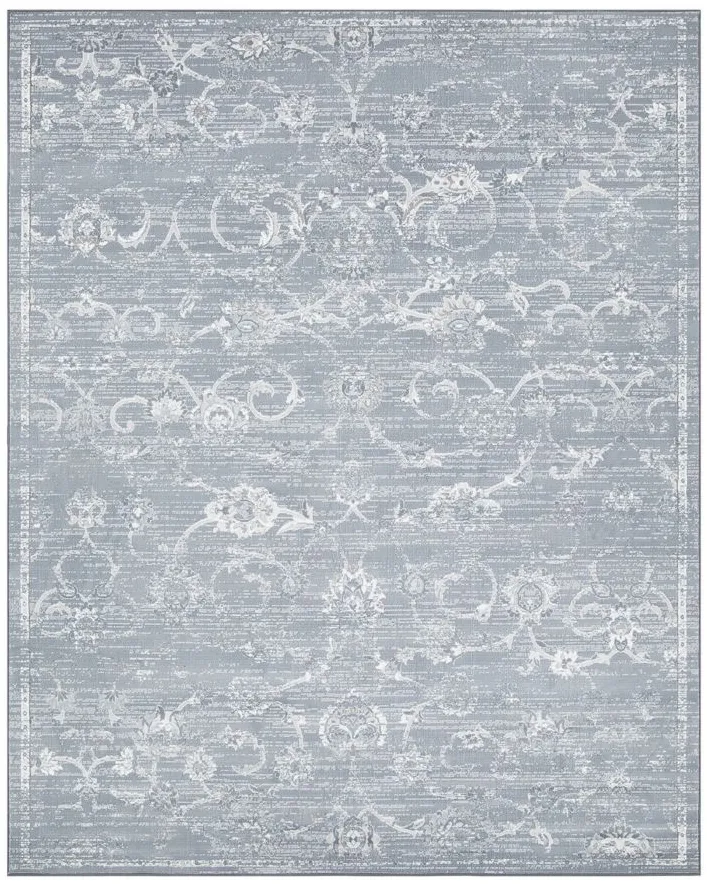 Contempo Area Rug in Denim, Pale Blue, Gray, Ivory by Surya